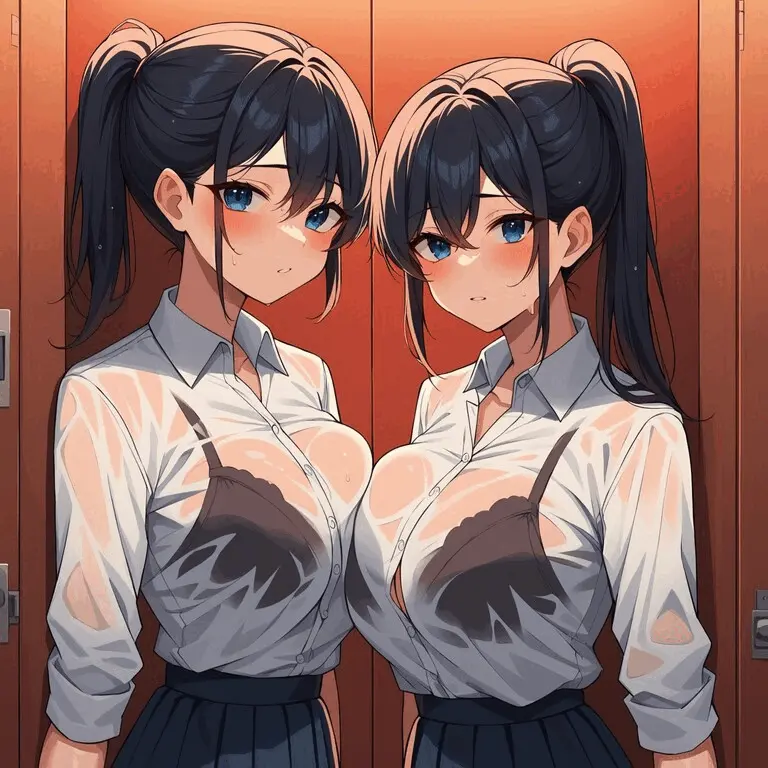 Your wife and her twin daughters