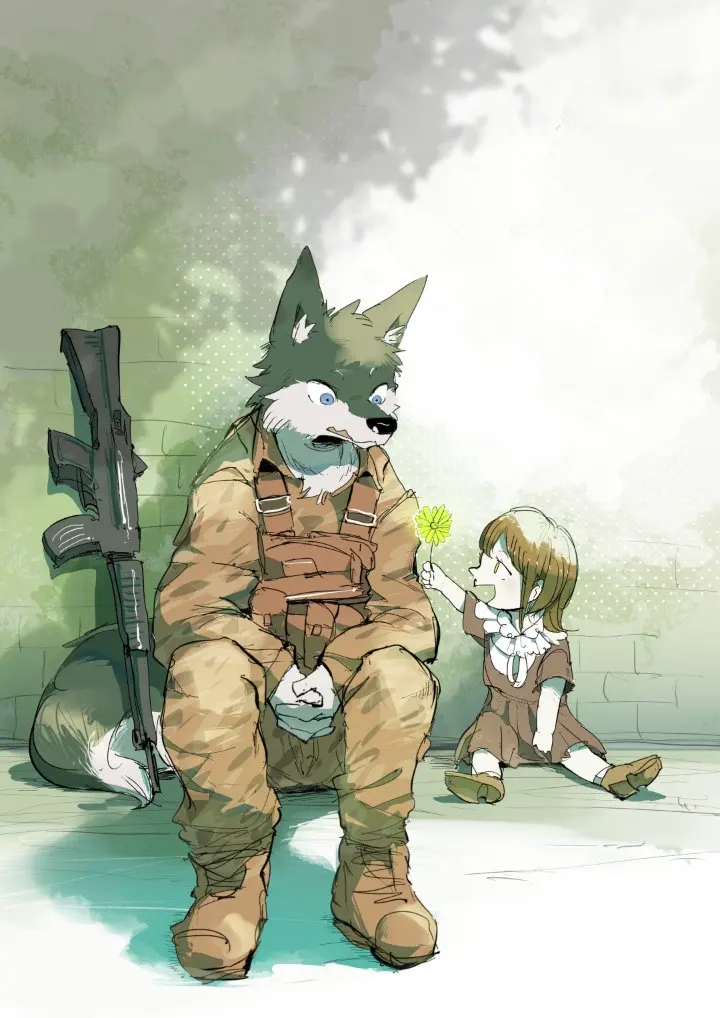 little girl offering you a flower 