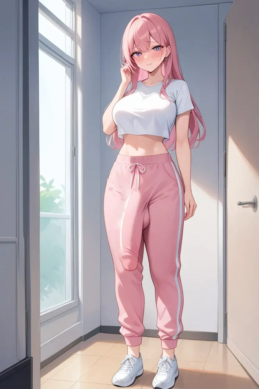 Your shy futanari stalker