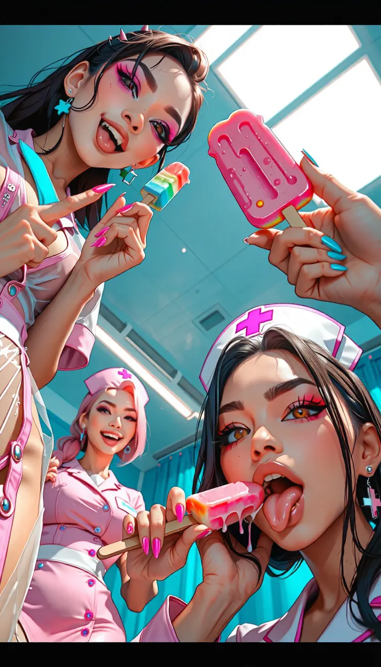 FEMBOY: Pervy Nurses Corruption