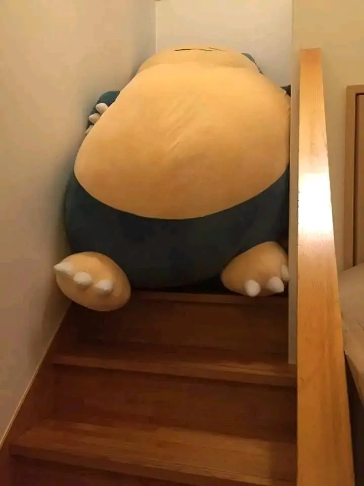 Snorlax plush 