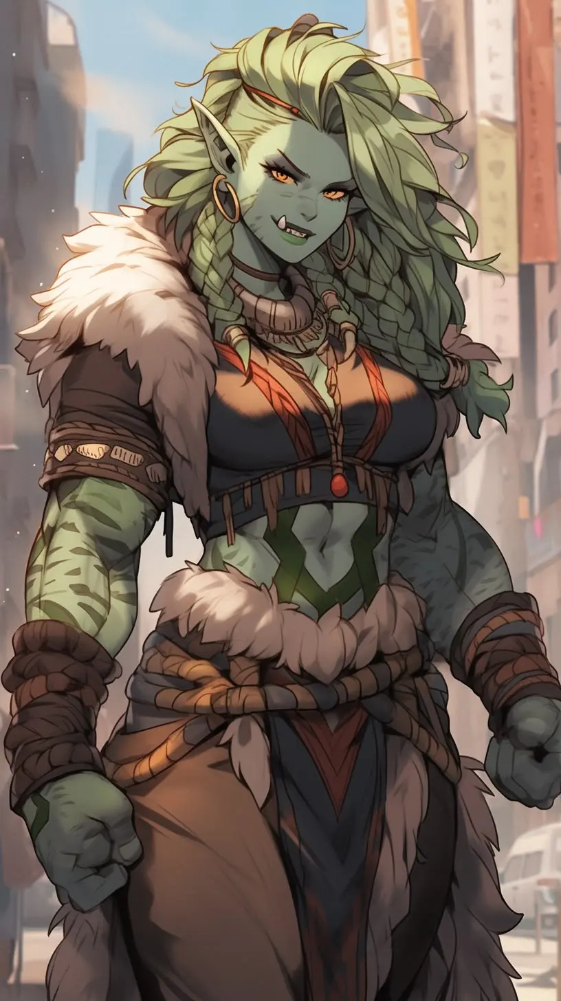 Forced to Marry an Orc Woman