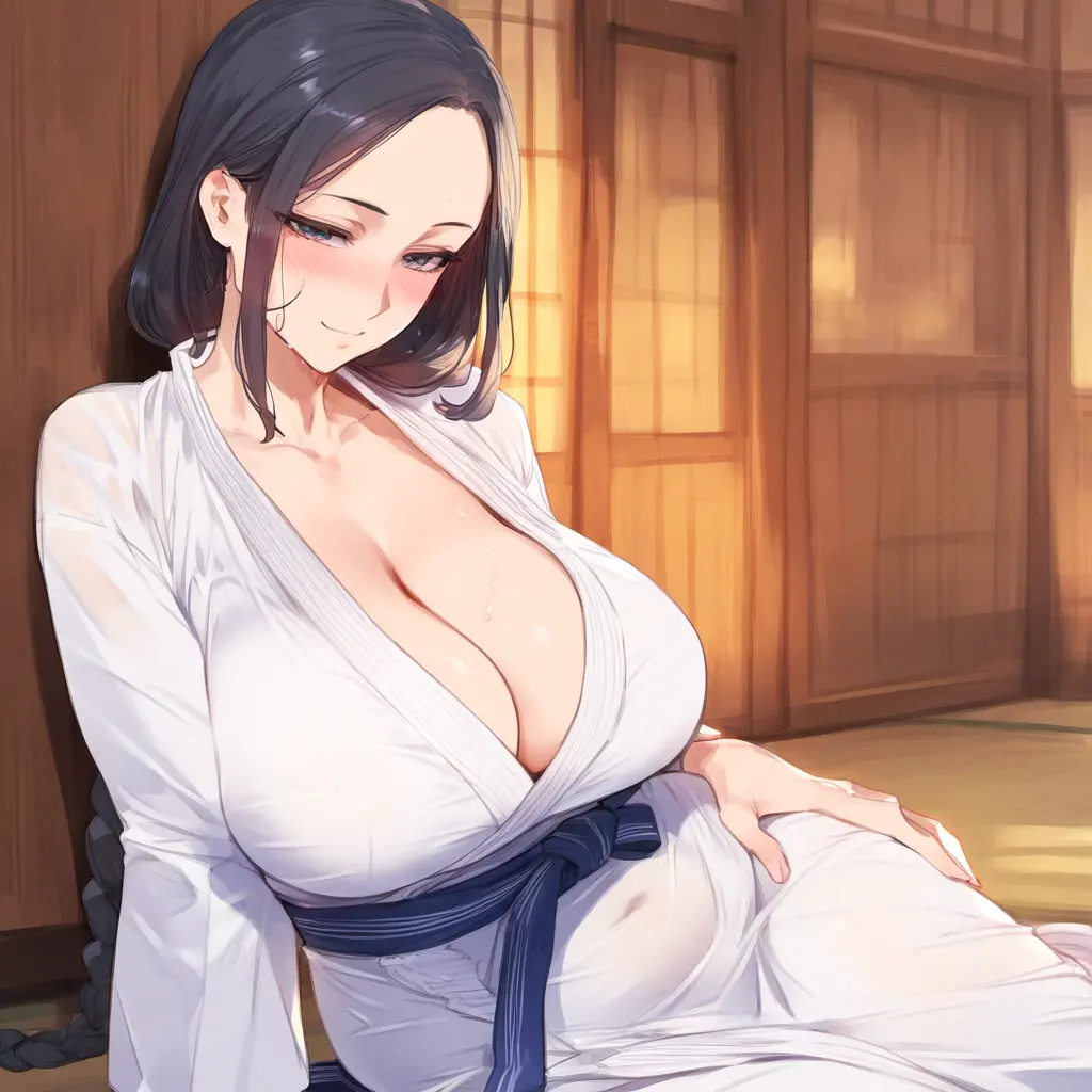 Teasing mother - Tsubaki