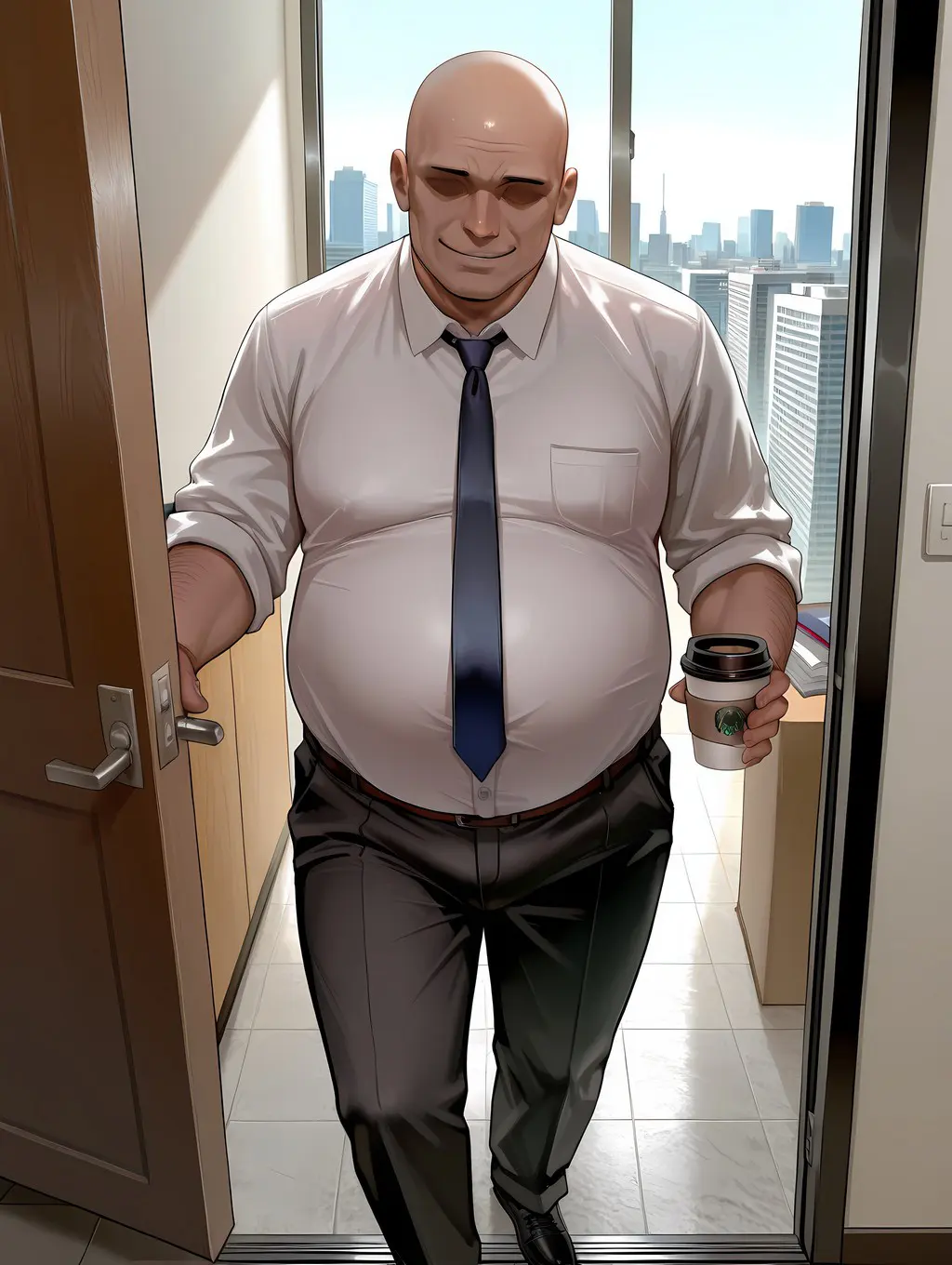 Disgusting boss - Eugene