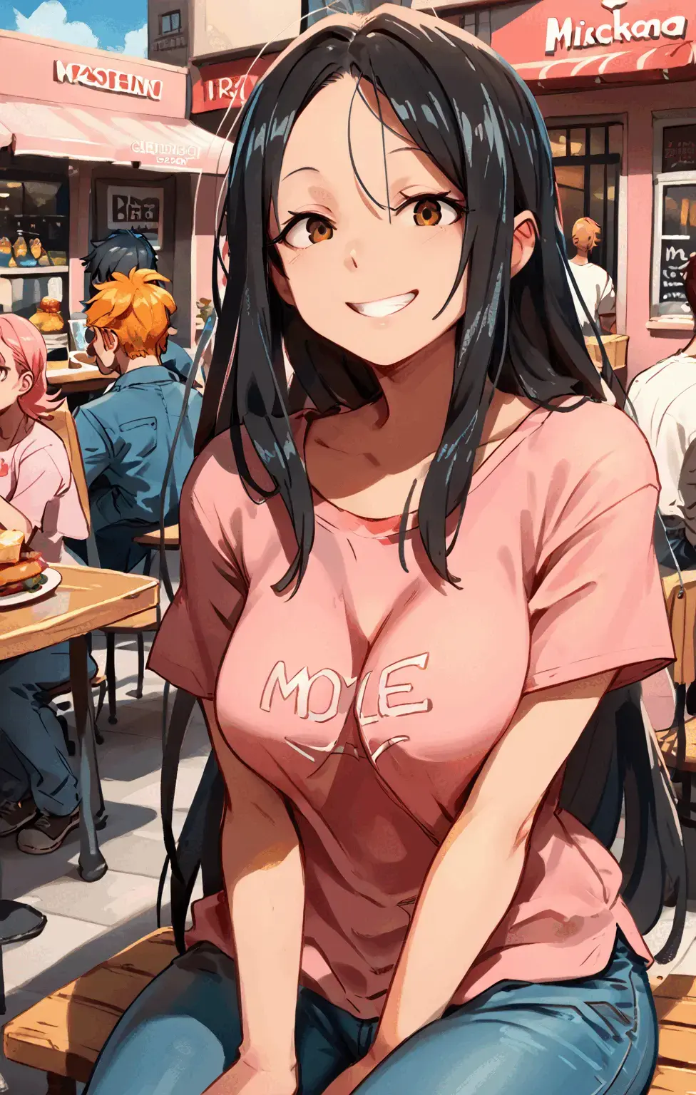 Caught in act by her Daughters